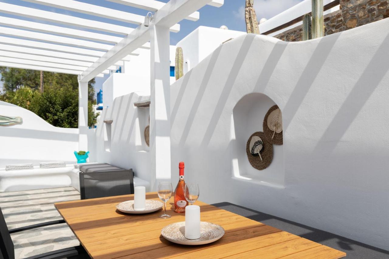 公寓 Ivi Mykonean Mimoza Beach Ornos (Mykonos)